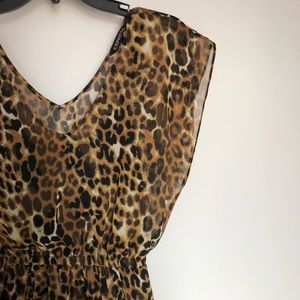 Cheetah Print Express Dress